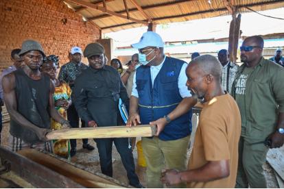 Infos congo - Actualités Congo - -FPI : Le DGA Mastaky au Kongo-Central pour soutenir les industries