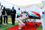 Les derniers hommages du gouvernement rendus à la basketteuse Ndombe