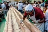 Le plus long gâteau du monde fait 6,5 km