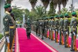 Rwanda: Le général Célestin Mbala Munsense en visite officielle à Kigali