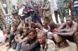 Nord-Kivu : 3 armes saisies, 11 sujets Rwandais et 5 militaires incontrôlés interpellés lors d’un bouclage mixte FARDC-Police à Goma