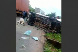 Grave accident sur la RN1, près du péage de Kenge : plusieurs blessés