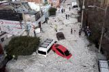 Mexique : Guadalajara sous 2 mètres de grêle après un terrible orage