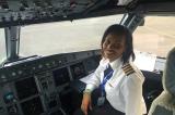 La Congolaise Gueda Amani Wicht Yav, pilote de ligne et féministe 