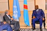 Guterres : « Il y a un vent d’espoir qui souffle sur la RDC, il y a une opportunité à saisir »