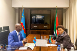 Kinshasa - Prétoria : Guy Kabombo et Angie Motshekga discutent de la révision de l’accord militaire bilatéral