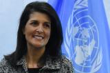 Nikki Haley: « l'ONU soutient la corruption en RDC »
