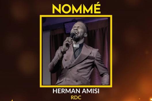 Herman Amisi nominé aux Awards du Rire Africain. 
