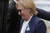 Etats-Unis : victime d'une pneumonie, Hillary Clinton annule ses déplacements de campagne prévus lundi et mardi