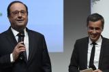 François Hollande remporte le Grand prix de l'humour politique, et vient chercher son trophée