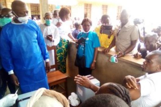Nord-Ubangi : plus de 162.000 personnes attendues pour la deuxième phase de vaccination contre le coronavirus