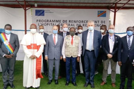 Kinshasa : lancement du programme de renforcement des capacités de l'hôpital Saint Joseph exécuté par Enabel