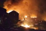 Kasaï-Oriental : un incendie réduit le grand marché Bakwa Dianga de Mbuji-Mayi en cendres