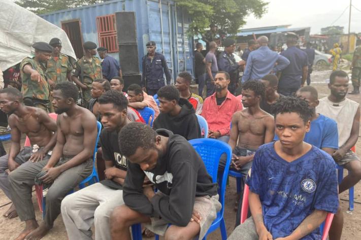 6ème phase de l'opération « Ndobo » : 450 Kuluna arrêtés par la Police ...