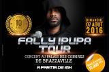 Fally Ipupa à Brazzaville pour ses 10 ans de carrière