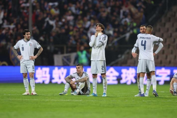 Italie éliminée par Bosnie 3ème fois ne sera pas au Mondial !