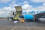 Ituri : 5 tonnes de matériels médicaux acheminées à Bunia pour renforcer la riposte contre Ebola
