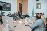Ebola : le VPM Jacquemain Jacquemain Shabani réunit les gouverneurs du Nord-Kivu et de l’Ituri ainsi que la Monusco sur les enjeux sécuritaires