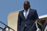 Le Président Joseph Kabila Kabange de retour de Brazzaville 
