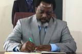 Joseph Kabila promulgue une série de lois dont celle du budget 2019