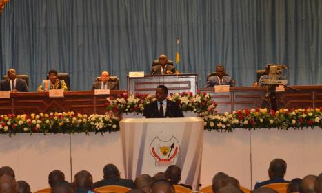 Infos congo - Actualités Congo - -Devant le Parlement réuni en Congrès, Joseph Kabila réaffirme son engagement à respecter la...