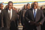 Le nouveau président zimbabwéen ce mardi à Kinshasa