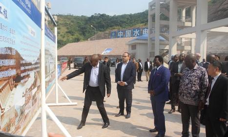 Infos congo - Actualités Congo - -Kongo central: le président Joseph Kabila inaugure la Centrale hydro-électrique de Zongo II