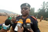 Sud-Kivu : le commissaire de la PNC promet de démanteler le réseau de malfaiteurs spécialisés dans les enlèvements