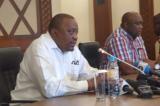 Uhuru Kenyatta aux rebelles M23 : « Vous ne devez pas exiger le dialogue en créant un désastre humanitaire. Cessez-le-feu »