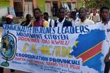 Conflit à l’Est : le collectif des mouvements citoyens du Kwilu exige une guerre sans relâche contre le Rwanda