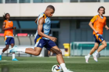 Football : Mbappé à l'entraînement sur fond de rumeurs de viol en Suède
