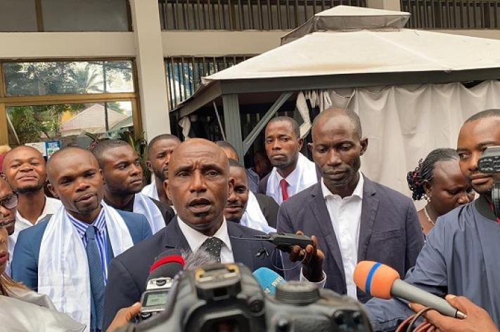 Kwamouth un an après le début du conflit, le député Willy Bolio