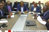 Le camp Kamerhe condamne le comportement barbare contre son leader lors de l'ouverture de la session extraordinaire à l'Assemblée nationale