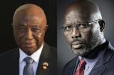 Présidentielle au Liberia : duel entre Weah et Boakai