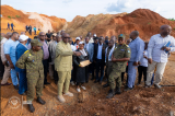 Ituri : le ministre des Mines ordonne la fermeture d’un site minier illégal à Mahagi