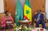 Louise Mushikiwabo à Dakar pour s’entretenir avec le Président Macky Sall sur la situation politique du Sénégal