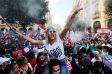 À Beyrouth, les manifestants libanais unis pour 