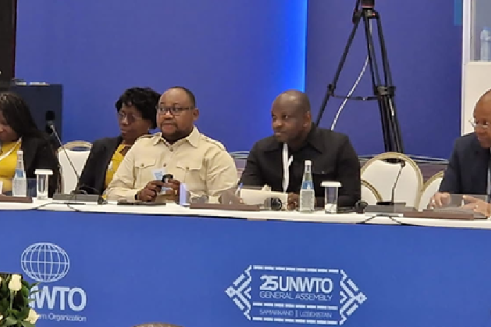 Ouzbekistan Didier Mazenga élu 1er viceprésident de