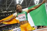 Londres : l'Ivoirienne Marie José Ta Lou remporte la médaille d'argent