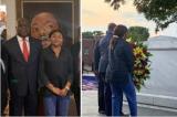 Le Président Félix Tshisekedi dépose une gerbe de fleur au Martin Luther King Jr. National Historic Site