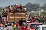 Mexique: Une imposante caravane de migrants s'est constituée en Amérique Centrale, direction les Etats-Unis