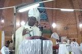 Kasaï-Central : imposition du pallium à Mgr Félicien Ntambwe Kasembe, archevêque métropolitain de Kananga   