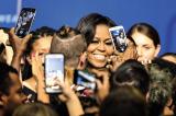 Michelle Obama, l’effet rock star