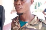 Lomami : un militaire présumé fournisseur d'armes et munitions à des bandits aux arrêts à Kabinda