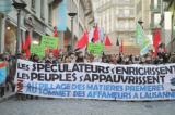 Suisse : des manifestants dénoncent le négoce des matières premières à Lausanne