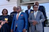 Une délégation des ministres ressortissants du grand-Bandundu apporte son soutien aux actions du gouvernement pour le retour de la paix à Kwamouth