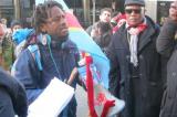 Bruxelles : un congolais marche pour la paix en RDC
