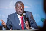 Pour Denis Mukwege, un retrait précipité de la Monusco entrainerait un vide de nature à « favoriser les ennemis de la paix »