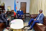  Le président Félix Tshisekedi a reçu le  docteur Jérôme Munyangi