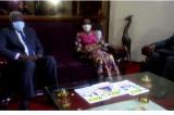Le président de la Commission de l’UA à Kinshasa pour des consultations avec le Président de la République